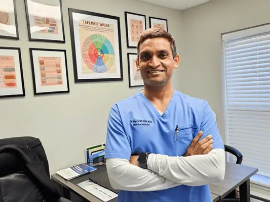 Dr. Nagasakanth Mopuri at Clinic